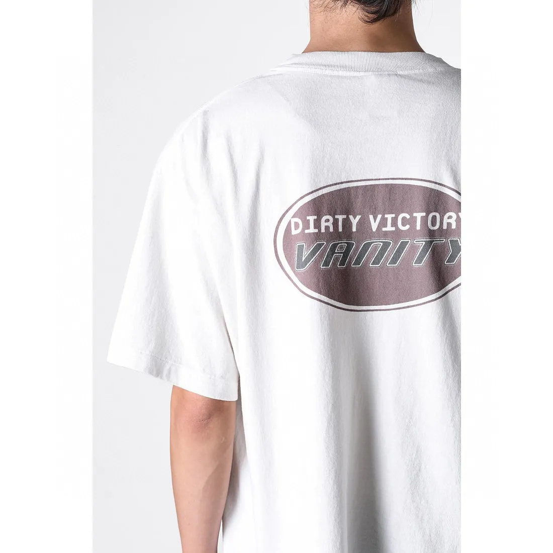 SAINT Mxxxxxx VANITY SS TEE/WHT Jesus Butterfly Print Short Sleeve Off-White S-XL Cylindrical No Side Seam Fabric 220g High Weight OE Yarn ⚠️Note: It is almost meaningless if it is not a cylindrical fabric Customized main mark/wash mark/little angel anti-counterfeiting label Original-level printing factory Top purchasing level